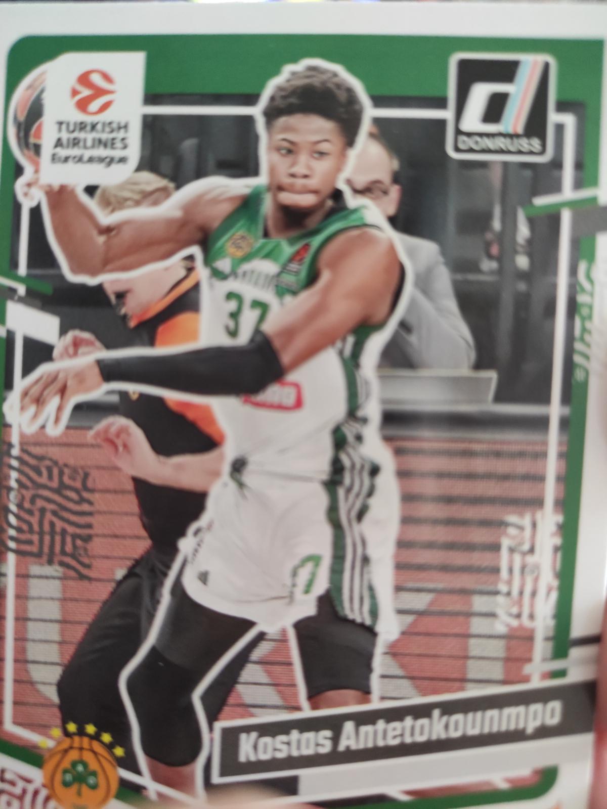 Kostas Antetokounmpo #83 2023 Panini Donruss Euroleague Basketball