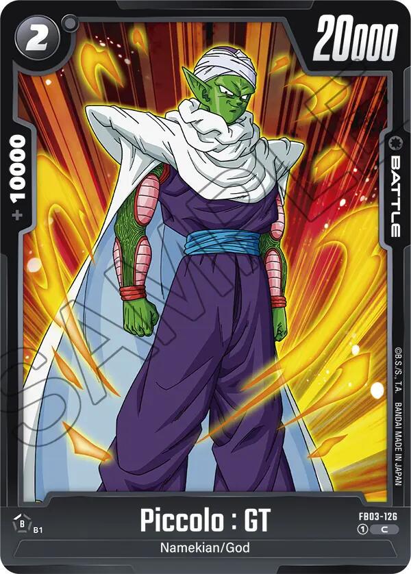 Piccolo: GT FB03-126 Dragon Ball Fusion World Raging Roar
