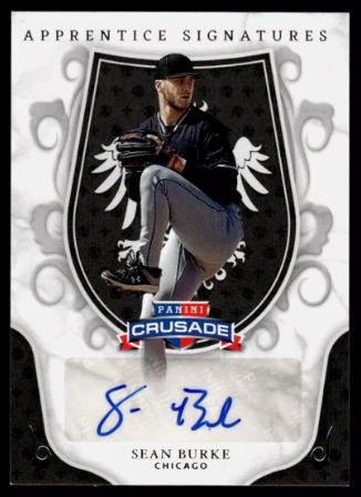Sean Burke #AS-SBK Baseball Cards 2024 Panini Crusade Apprentice Signatures