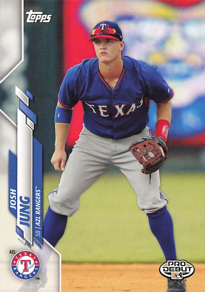 Josh Jung #PD-10 2020 Topps Pro Debut Baseball