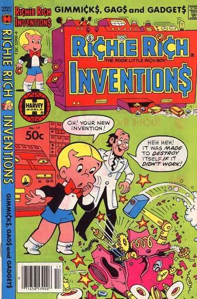 Richie Rich Inventions #17 (1981) Comic Books Richie Rich Inventions