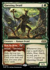 Questing Druid // Seek The Beast [Foil] #294