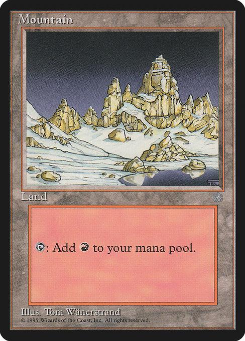Mountain #376 Magic Ice Age