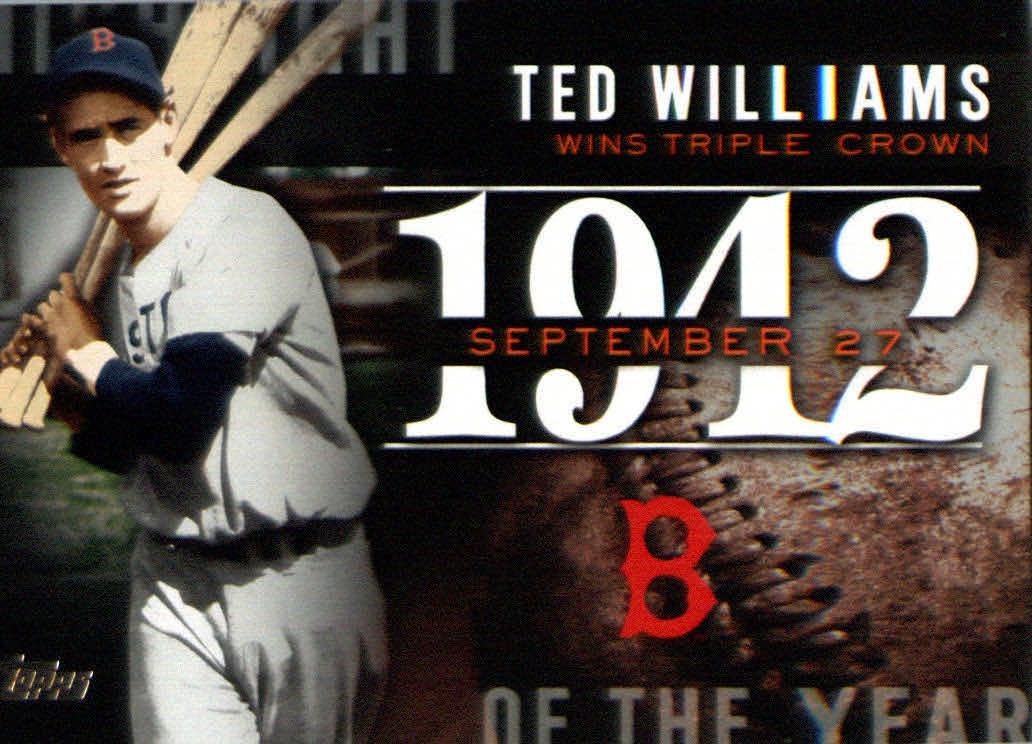 Ted Williams #H-38 Baseball Cards 2015 Topps Highlight of the Year