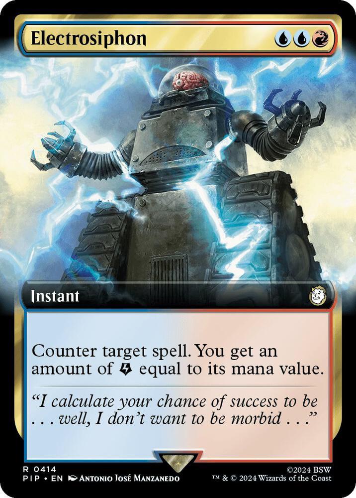 Electrosiphon [Foil] (Magic Fallout)