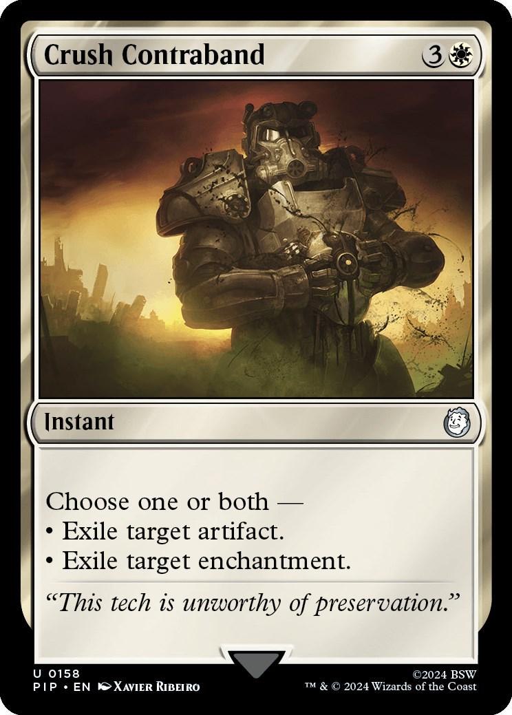 Crush Contraband (Magic Fallout)