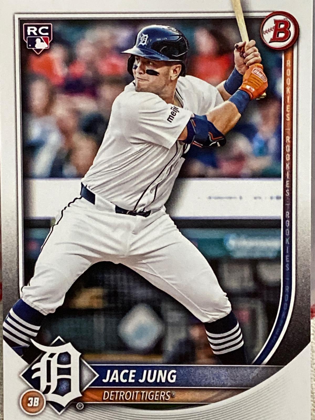 Jace Jung #59 Baseball Cards 2025 Bowman