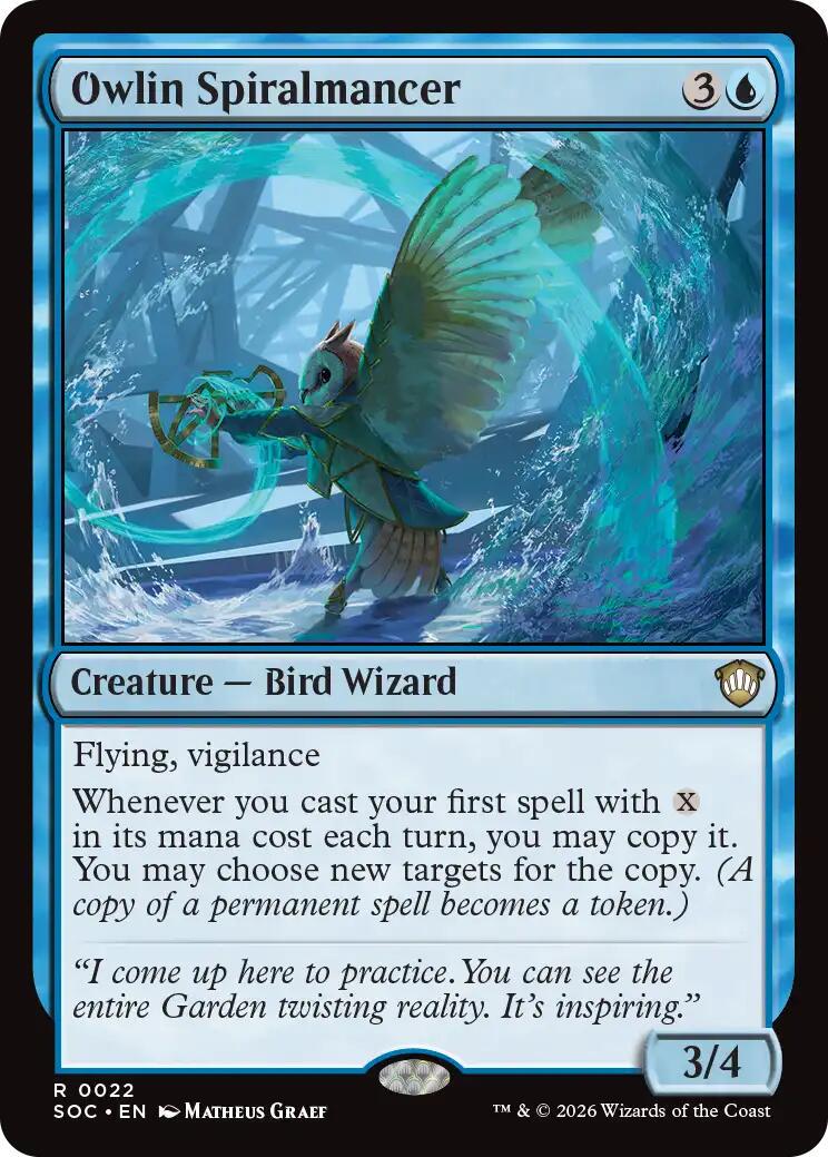 Owlin Spiralmancer #22