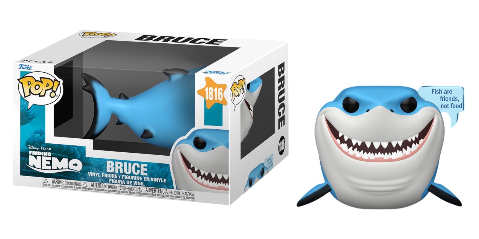Bruce #1816 Finding Nemo Funko Pop box and figure