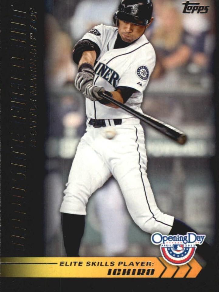 Ichiro #ES-12 Baseball Cards 2012 Topps Opening Day Elite Skills
