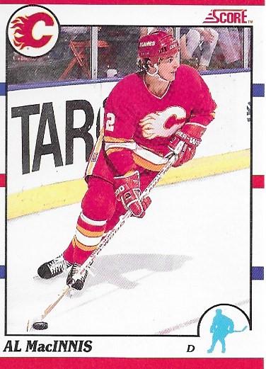 Al MacInnis #5 Hockey Cards 1990 Score Canadian