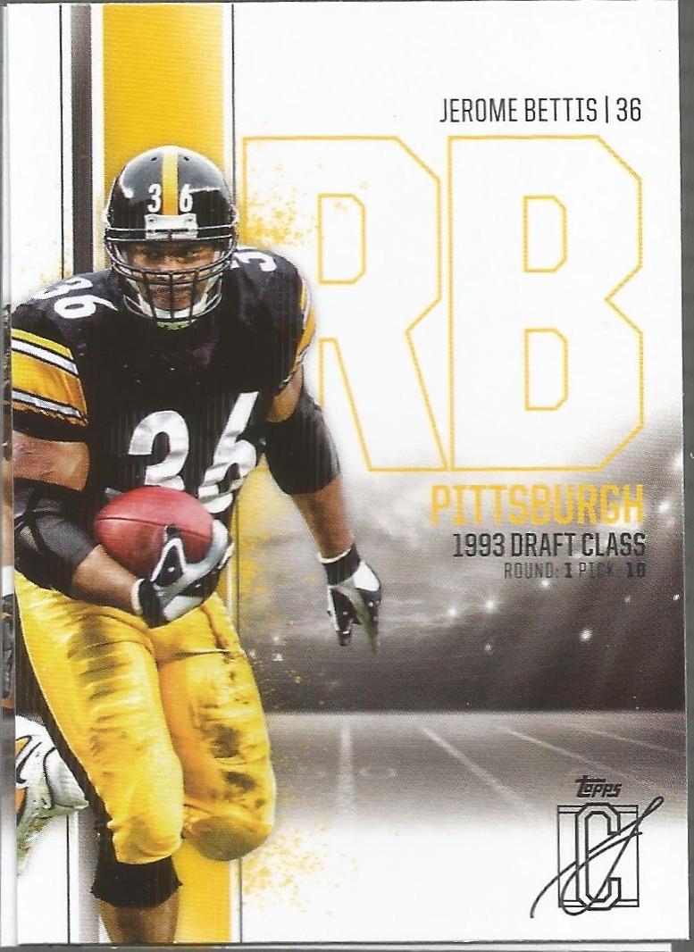 Jerome Bettis #49 Football Cards 2024 Topps Signature Class