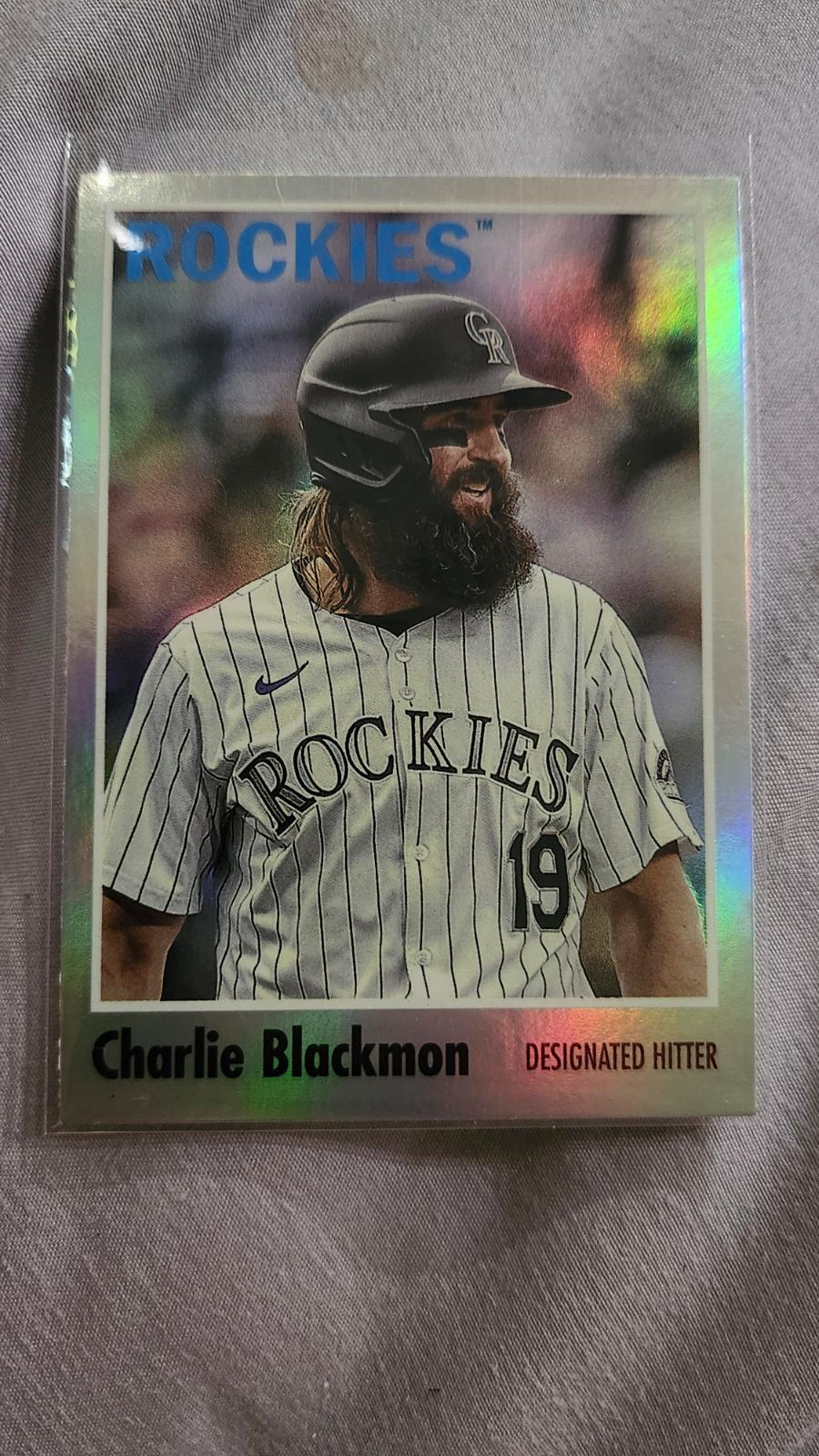 Charlie Blackmon [Rainbow Foilboard] #140