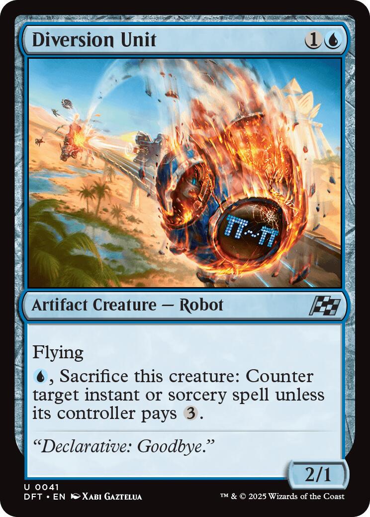 Diversion Unit #41 Magic Aetherdrift