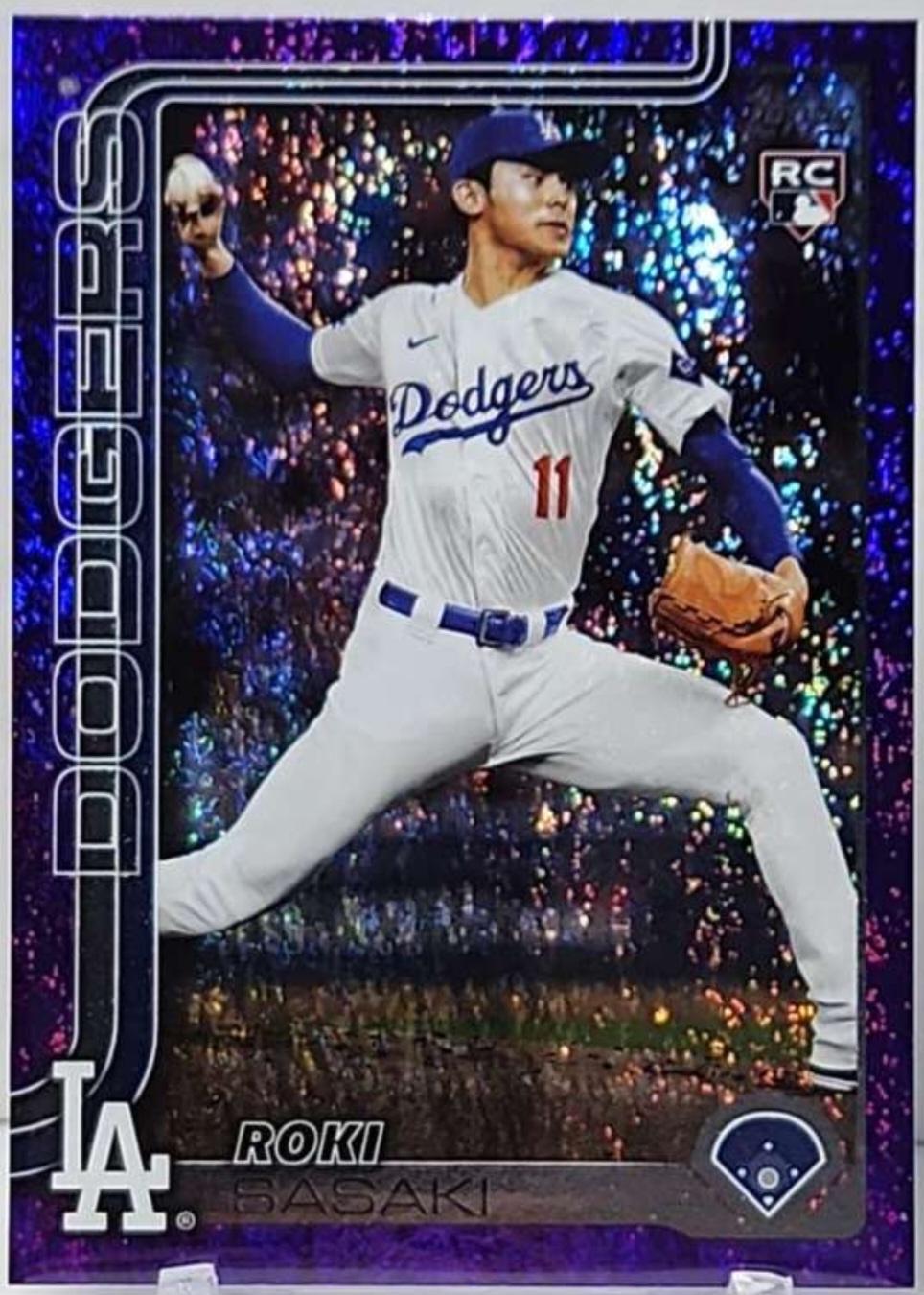 Roki Sasaki [Purple Holo Foil] #558 Prices | 2025 Topps Series 2