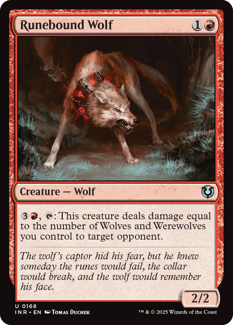 Runebound Wolf (Magic Innistrad Remastered)
