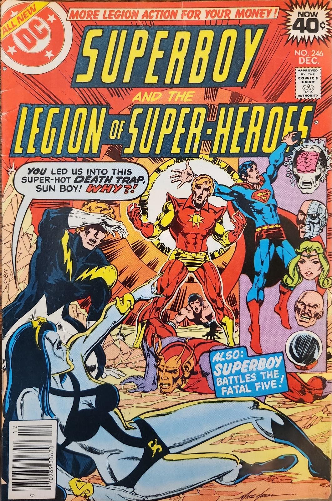 Superboy And The Legion Of Super Heroes #246 (1978) Comic Books Superboy and the Legion of Super-Heroes