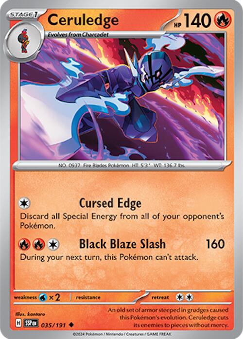 Ceruledge #35 Pokemon Surging Sparks