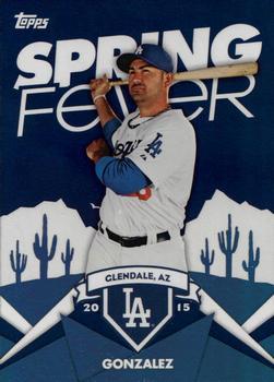 Adrian Gonzalez #SF-42 Baseball Cards 2015 Topps Spring Fever