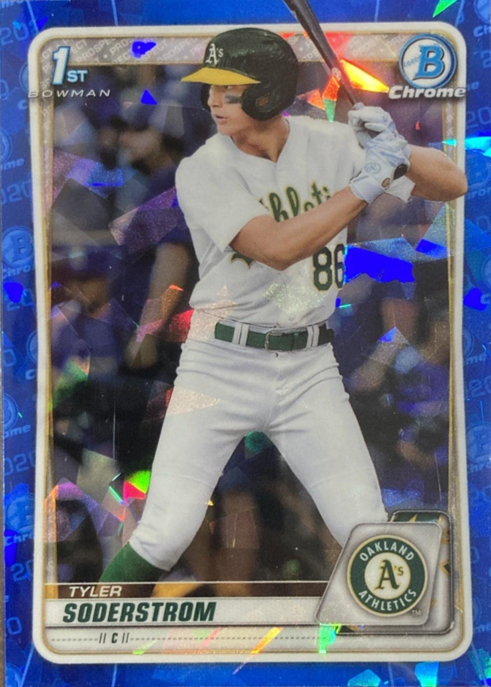 Tyler Soderstrom #BD-119 2020 Bowman Draft Sapphire Baseball