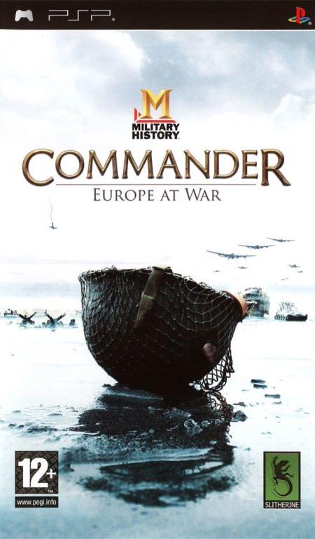 Commander: Europe At War PAL PSP