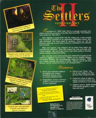 US Back Cover | The Settlers 2 PC Games