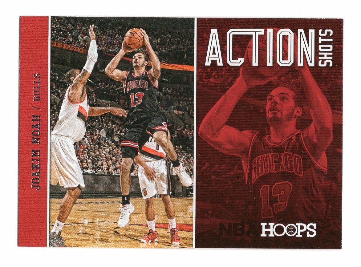 Joakim Noah #17 Basketball Cards 2013 Panini Hoops Action Shots
