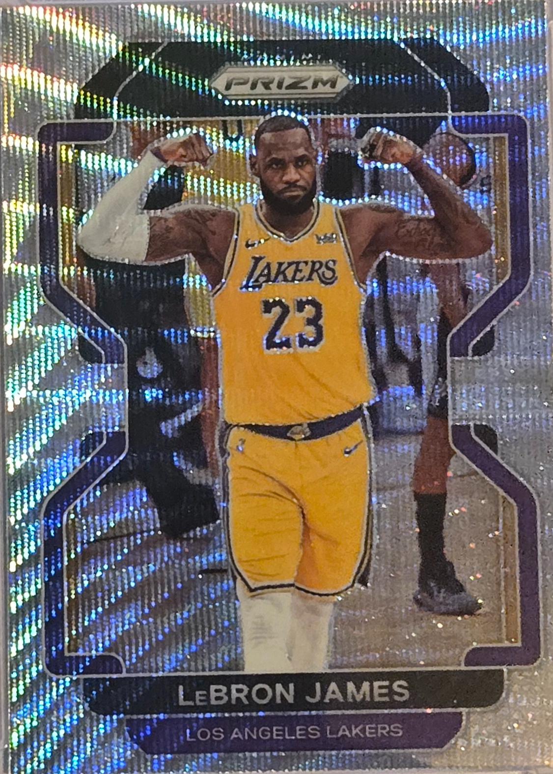 LeBron James [Silver Prizm] #91 Prices | 2021 Panini Prizm