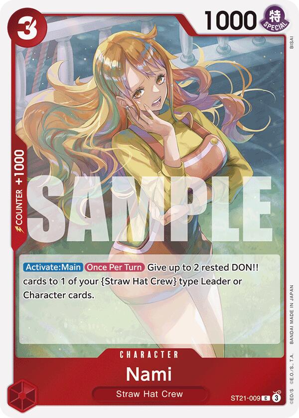 Nami ST21-009 One Piece Starter Deck 21: Gear5