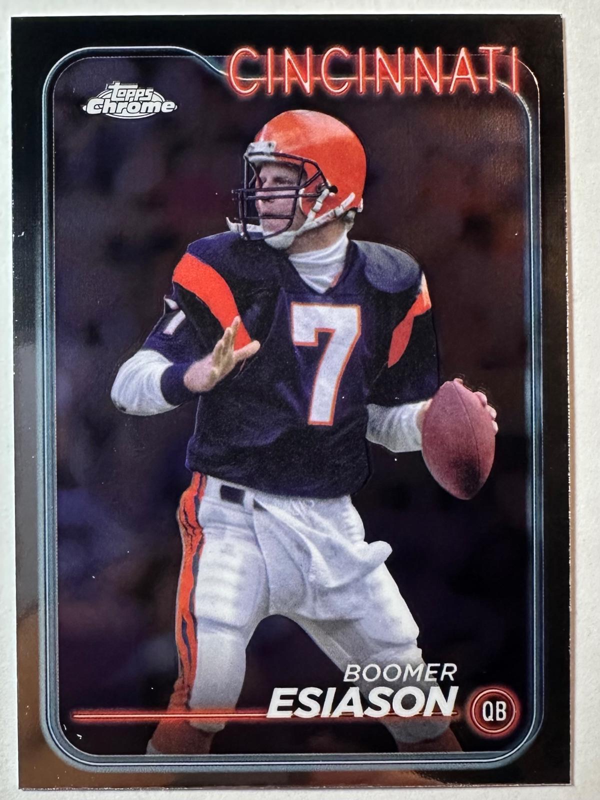 Boomer Esiason #27 Football Cards 2024 Topps Chrome