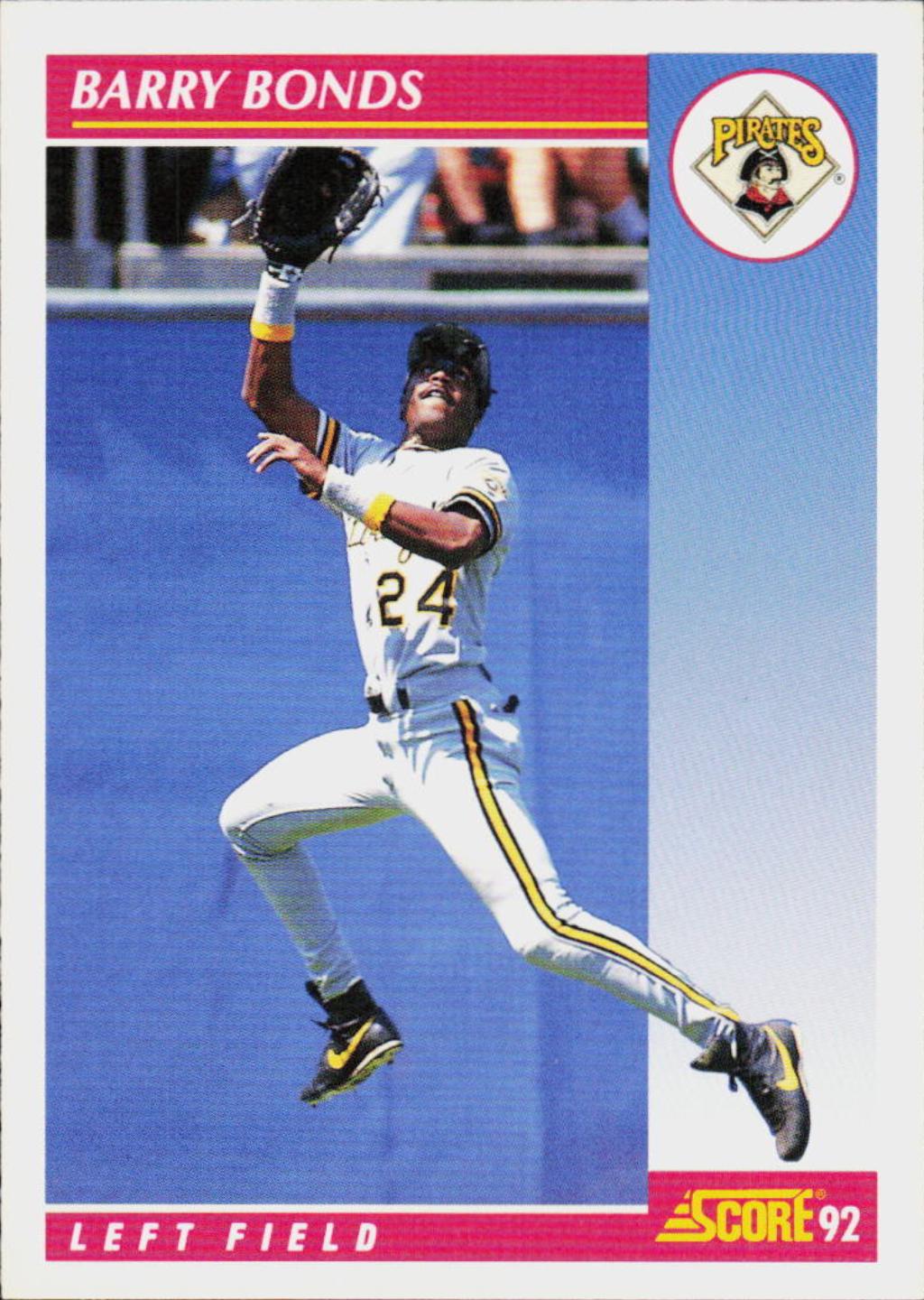 Barry Bonds #555 1992 Score Baseball