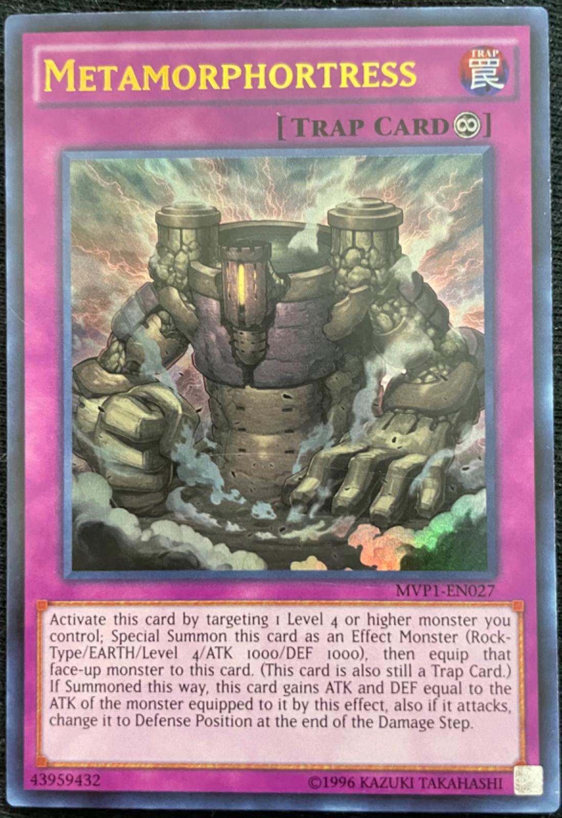 Metamorphortress MVP1-EN027 YuGiOh The Dark Side of Dimensions Movie Pack