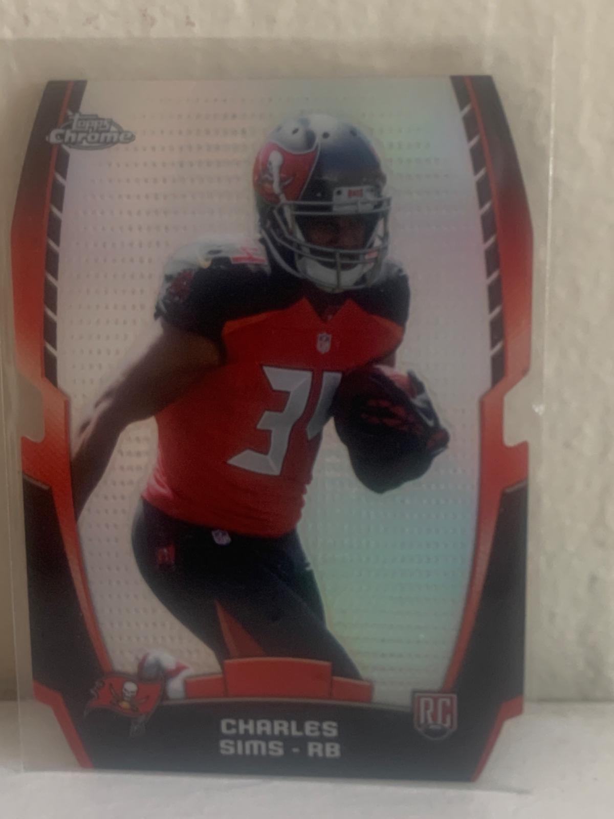 Charles Sims #CRDC-CS Football Cards 2014 Topps Chrome Rookie Die-Cut