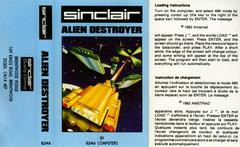 Full Cover | Alien Destroyer ZX Spectrum