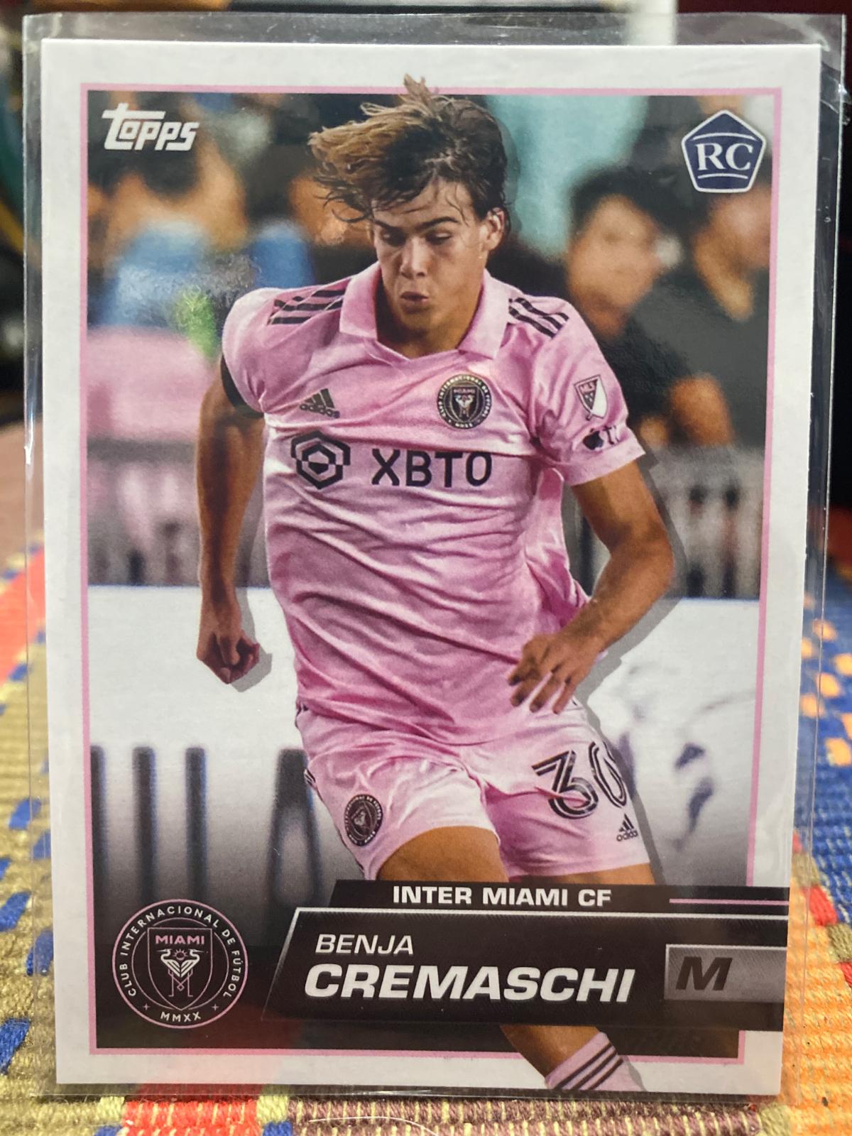 Benja Cremaschi #112 Soccer Cards 2023 Topps MLS