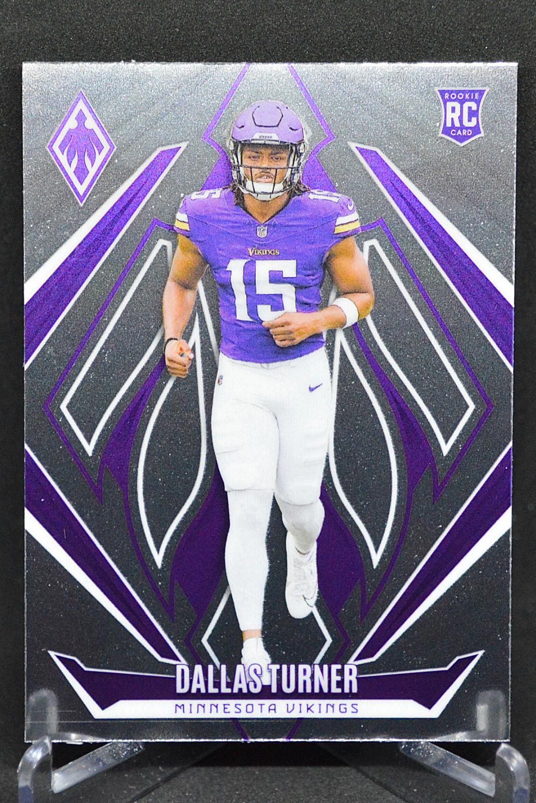 Dallas Turner #174 Football Cards 2024 Panini Phoenix