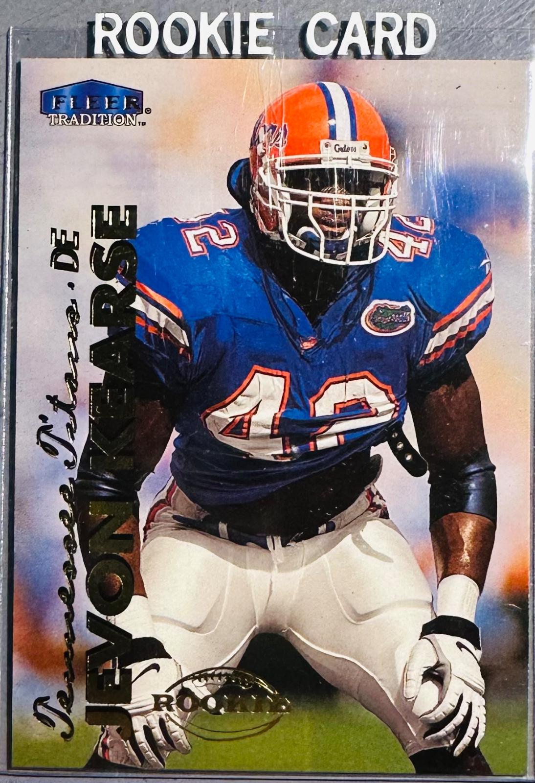Jevon Kearse #282 Football Cards 1999 Fleer Tradition