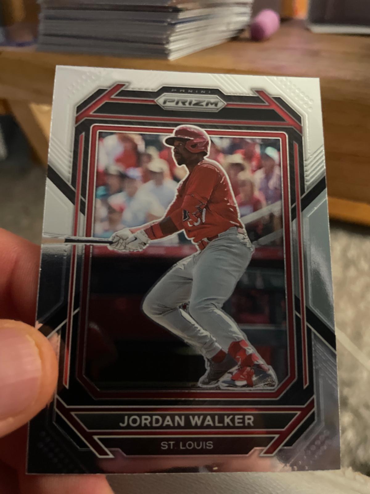 Jordan Walker #130 Baseball Cards 2023 Panini Prizm