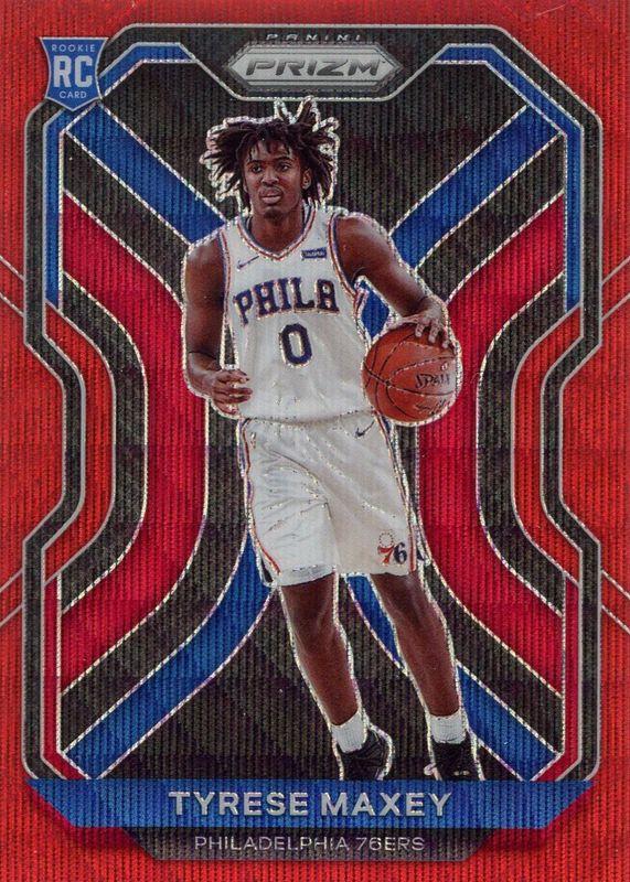 Tyrese Maxey [Ruby Wave Prizm] #256 Prices | 2020 Panini Prizm