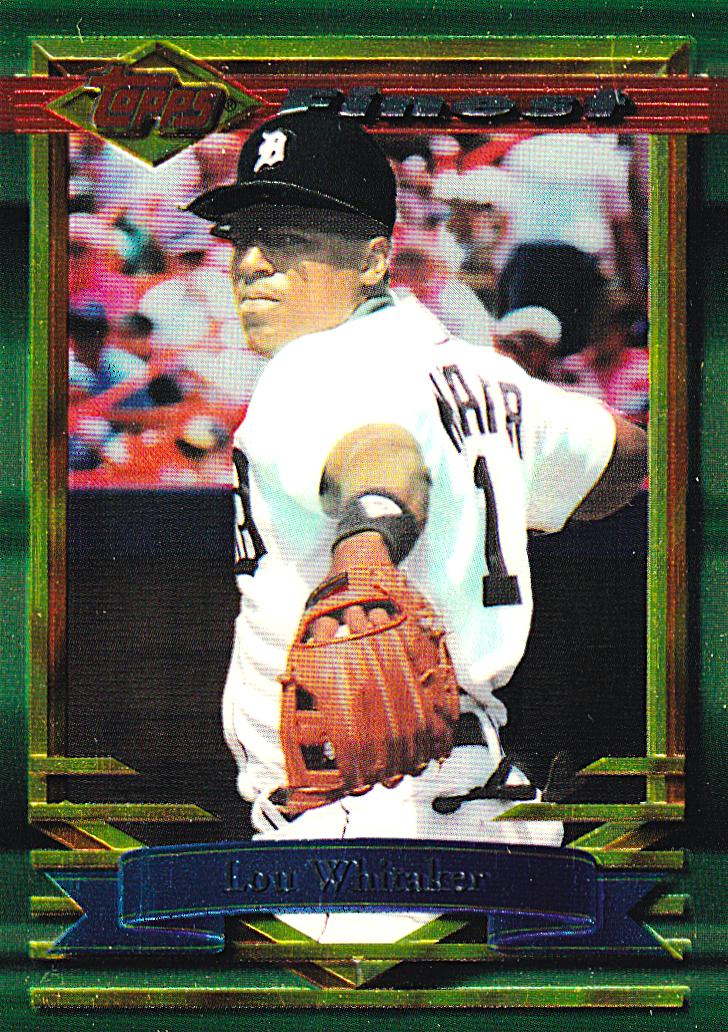 Lou Whitaker #364 1994 Finest Baseball