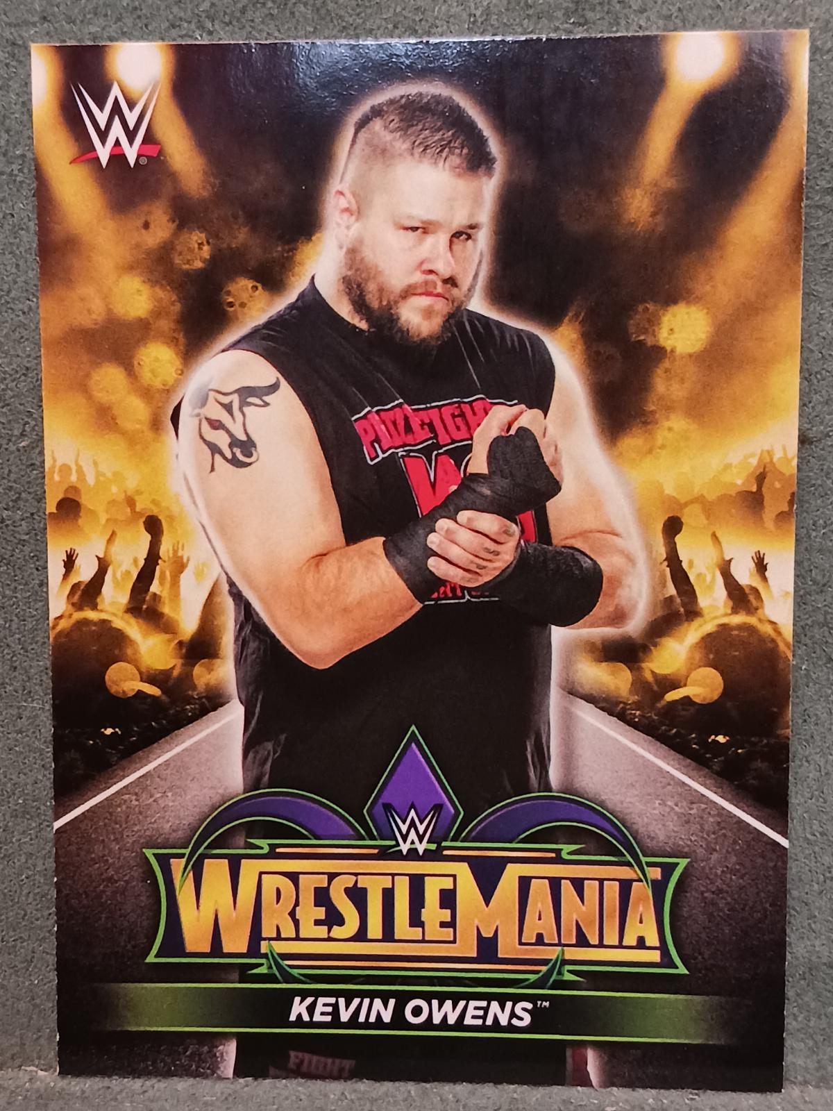 Kevin Owens #R-9 Wrestling Cards 2018 Topps WWE Road To Wrestlemania 34 Roster