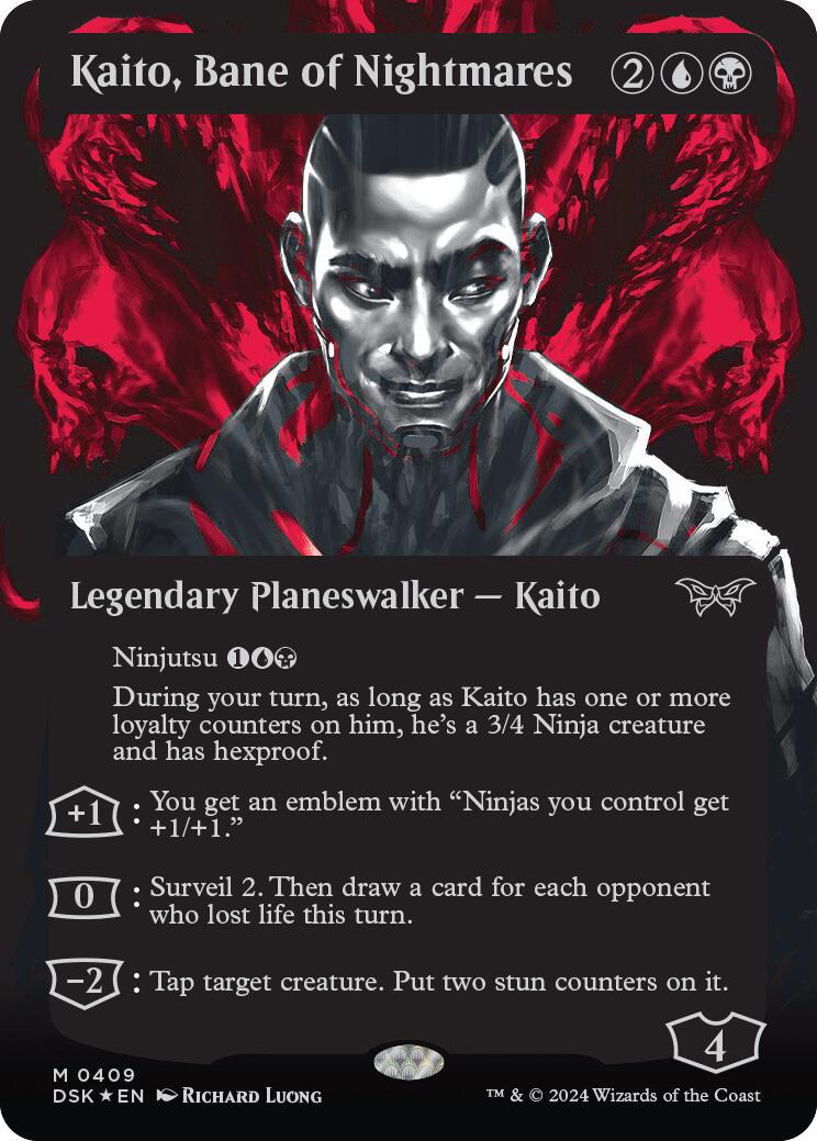 Kaito, Bane of Nightmares #409 Magic Duskmourn: House of Horror