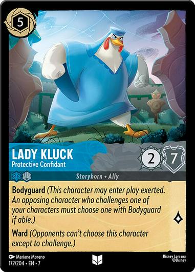 Lady Kluck - Protective Confidant #172 Cover Art