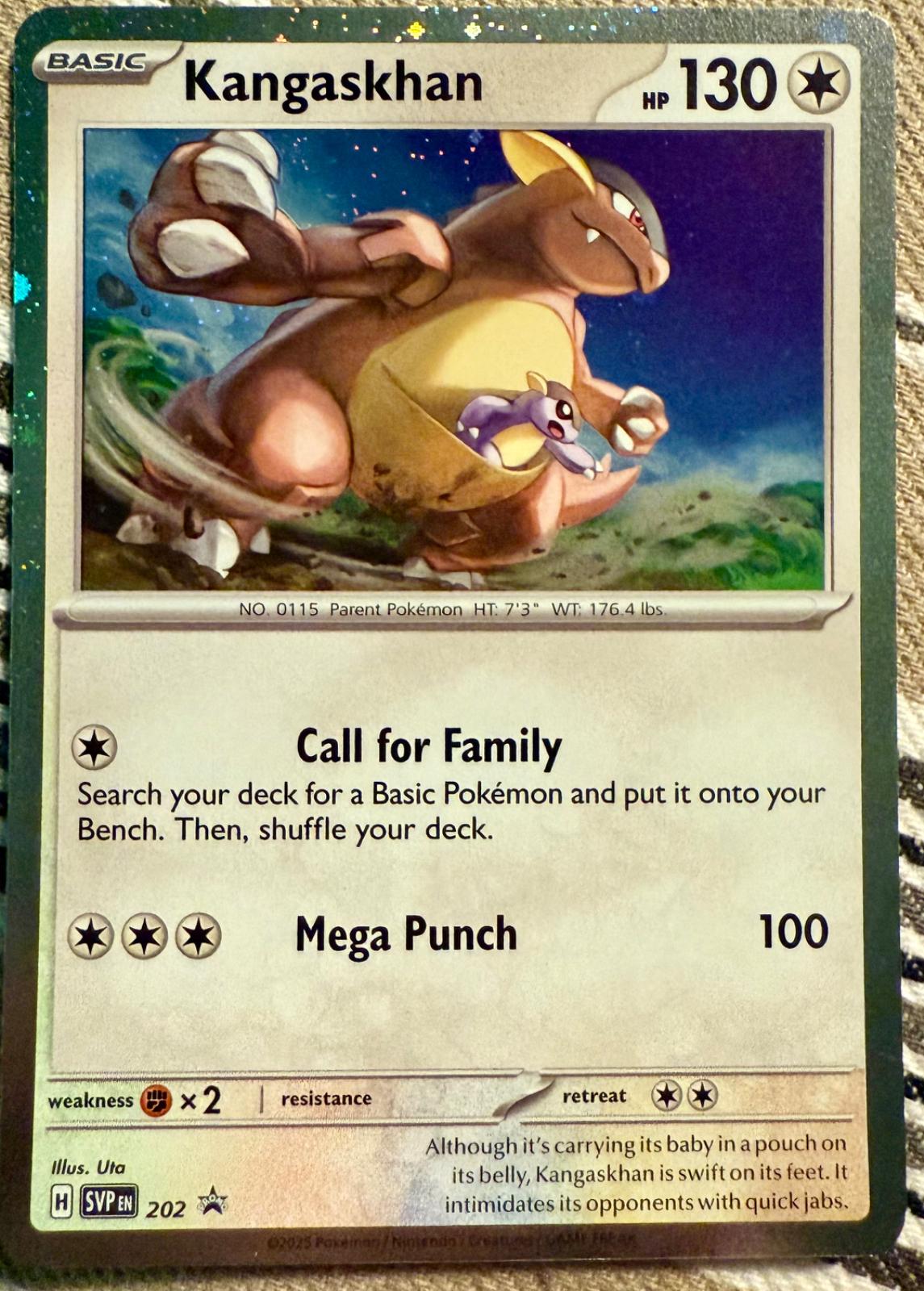 Kangaskhan #202 Pokemon Promo