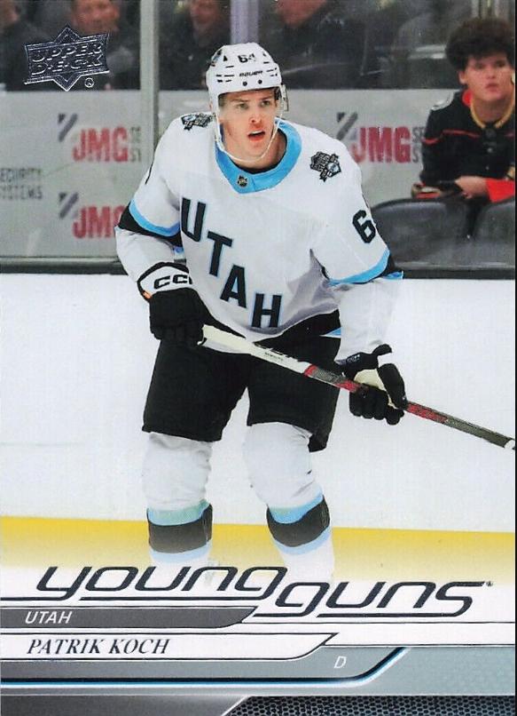 Patrik Koch #453 Hockey Cards 2024 Upper Deck