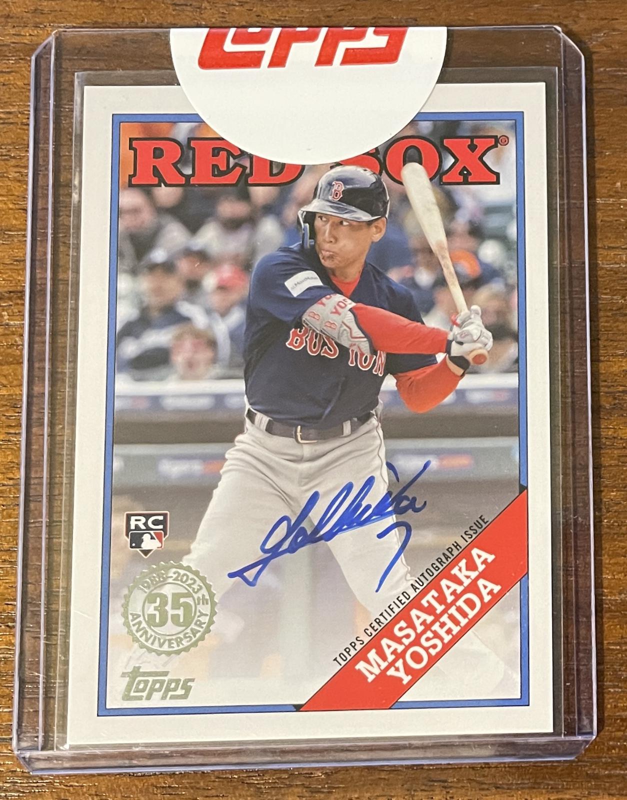 Masataka Yoshida #88BAU-MY Baseball Cards 2023 Topps Update 1988 Autographs