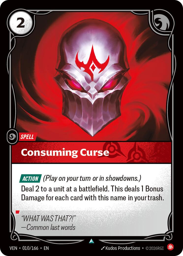 Consuming Curse [Foil] condition prices