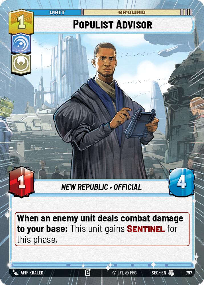 Populist Advisor [Hyperspace Foil] #797