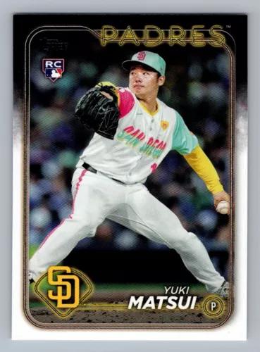 Yuki Matsui #US8 Baseball Cards 2024 Topps Update