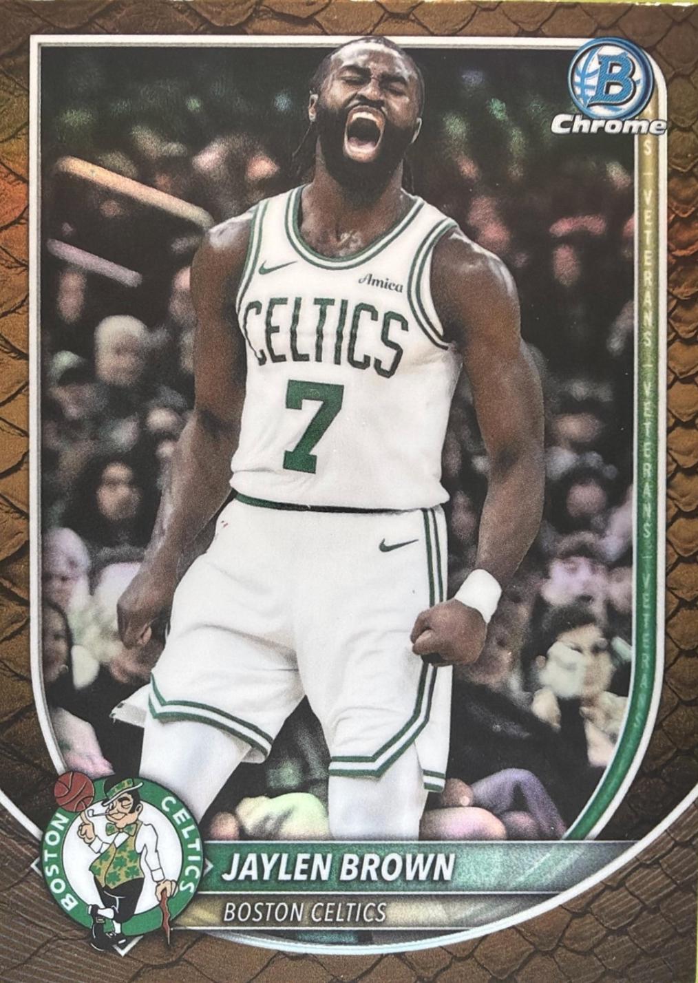 Jaylen Brown [Reptilian Refractor] #BCV-57